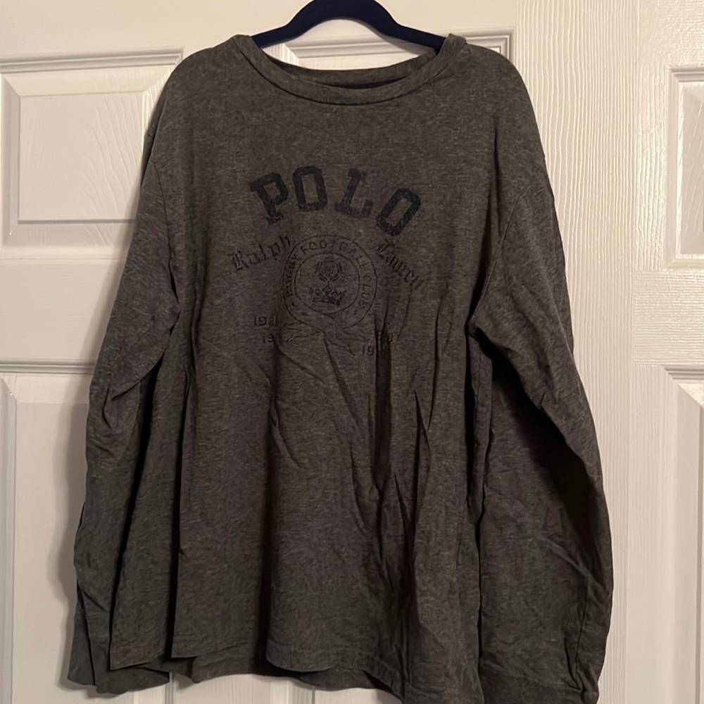Boys large Ralph Lauren long sleeve t-shirt
